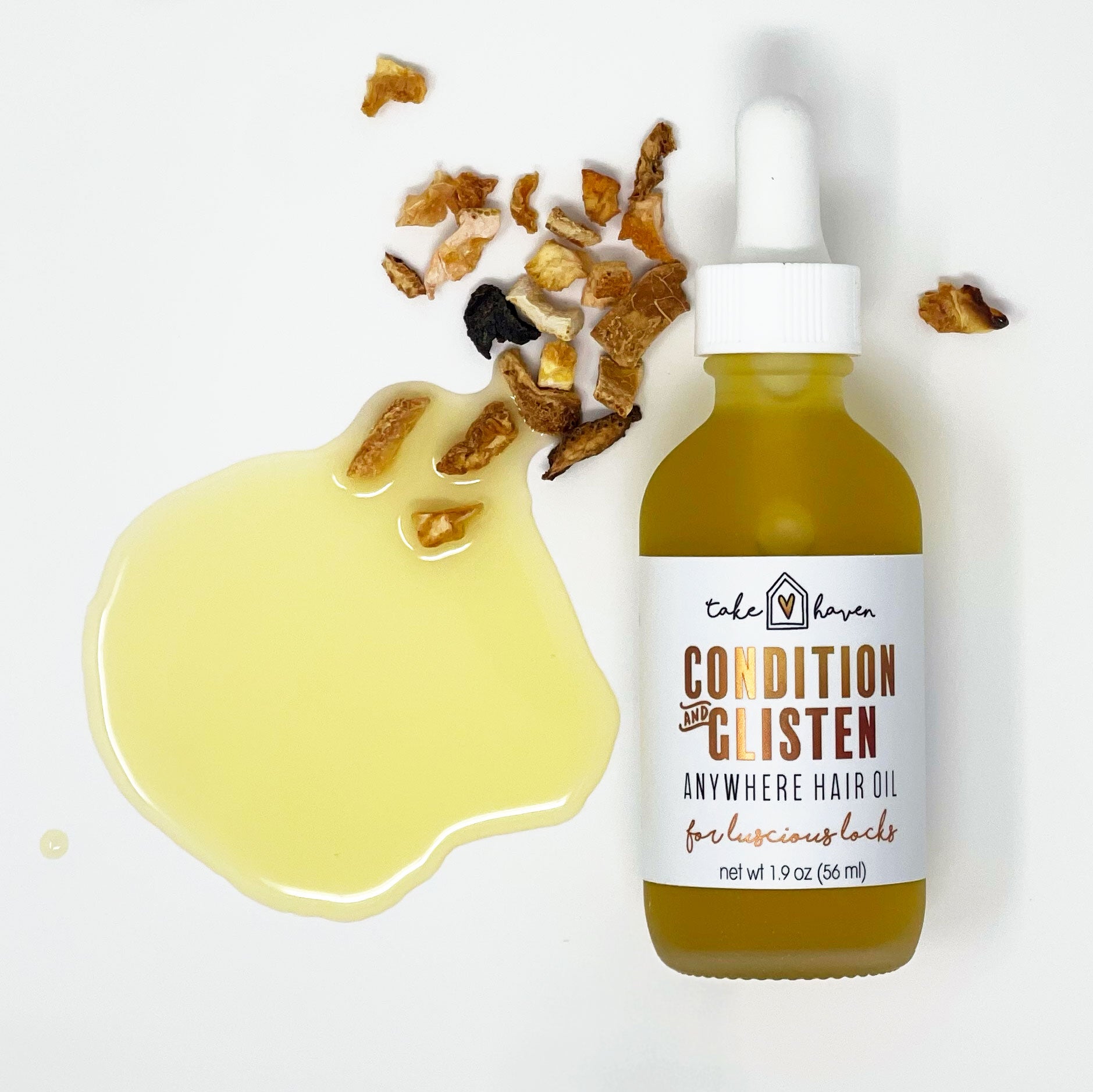 Condition & Glisten Herbal Hair Oil