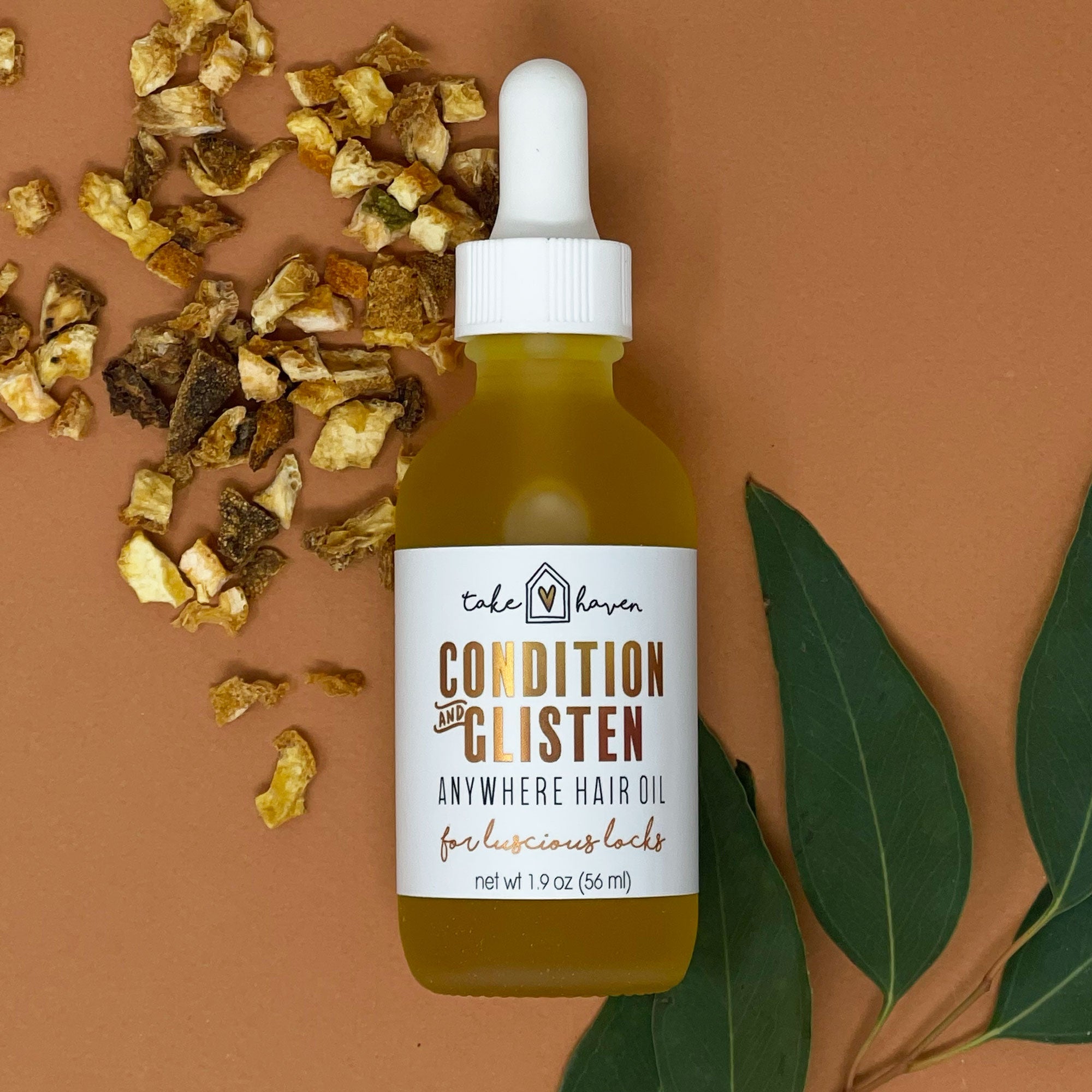 Condition & Glisten Herbal Hair Oil