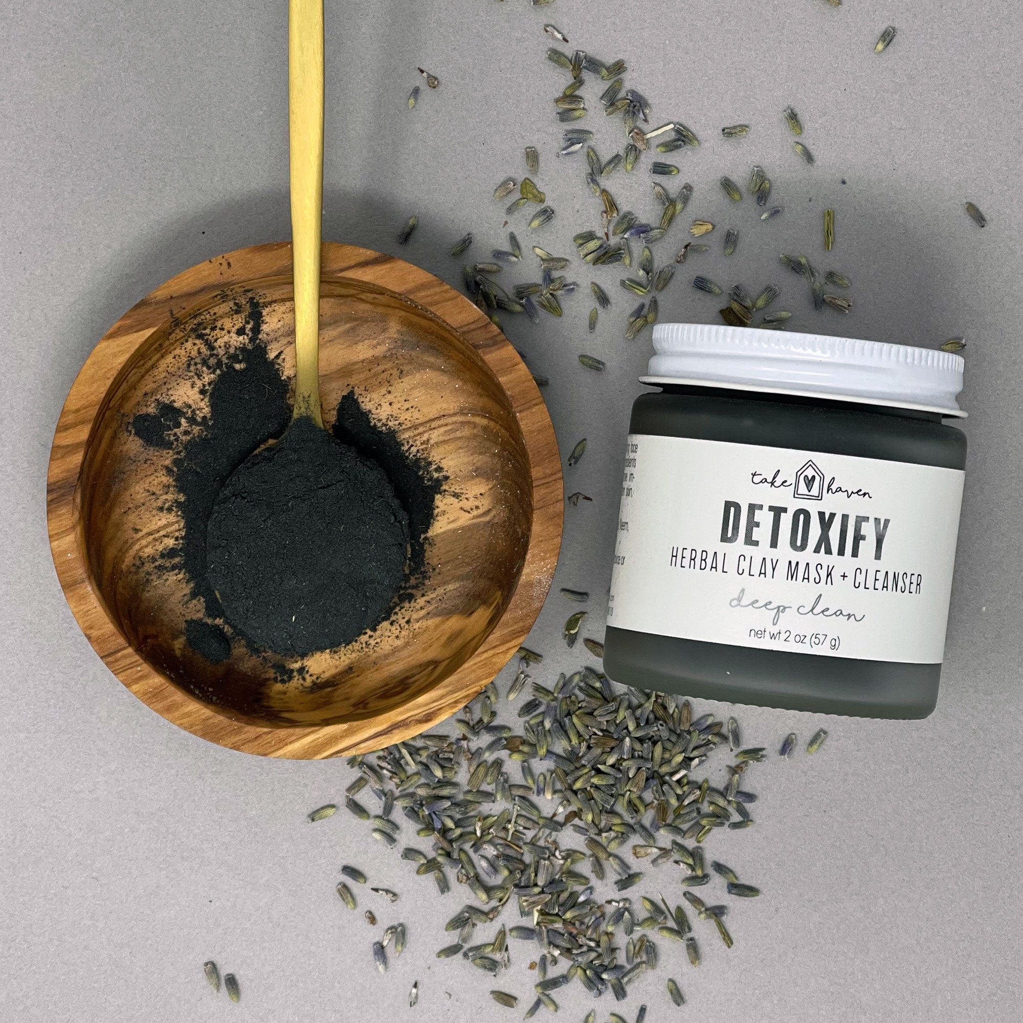 Detoxify Herbal Clay Cleanser + Mask – Take Haven