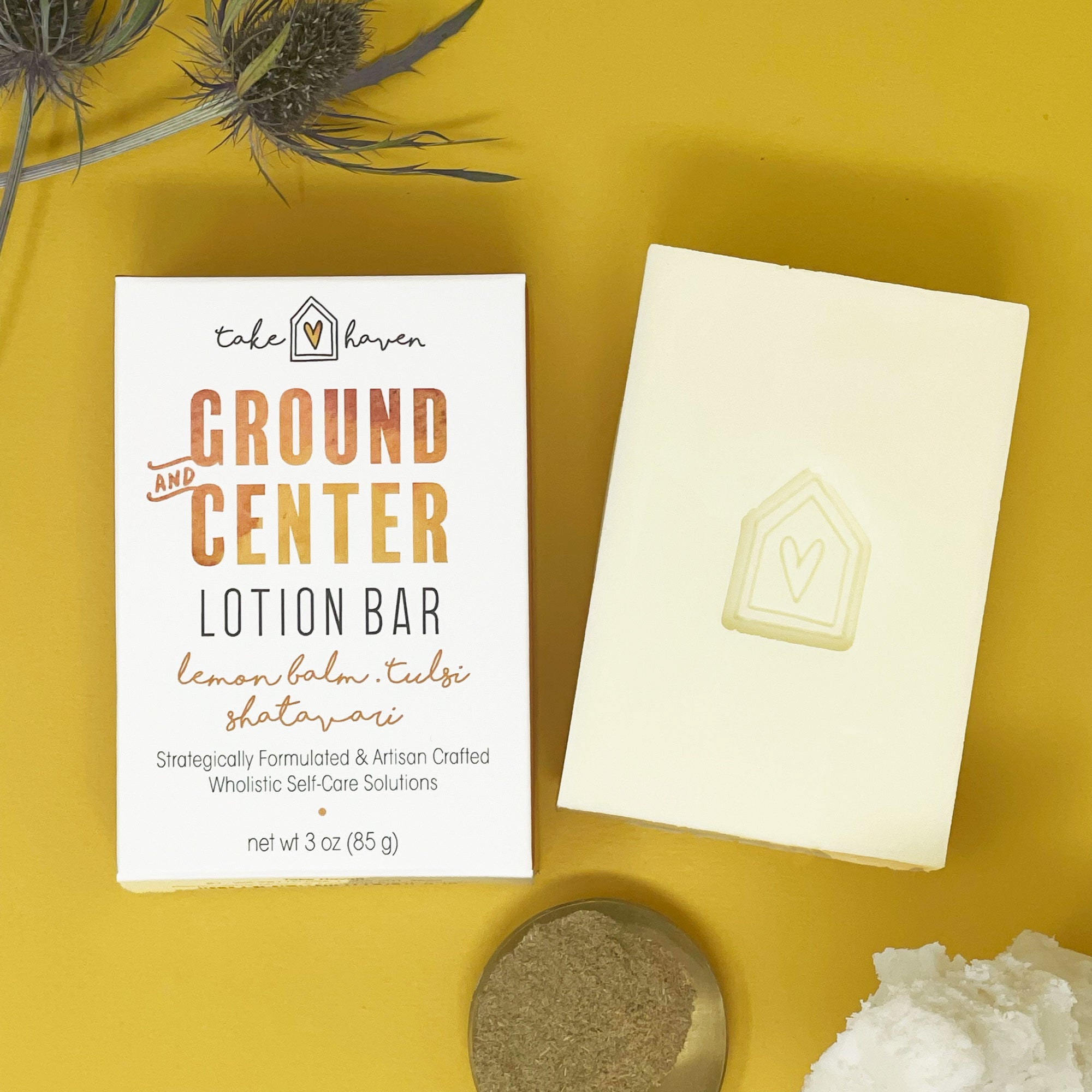 Ground + Center Lotion Bar