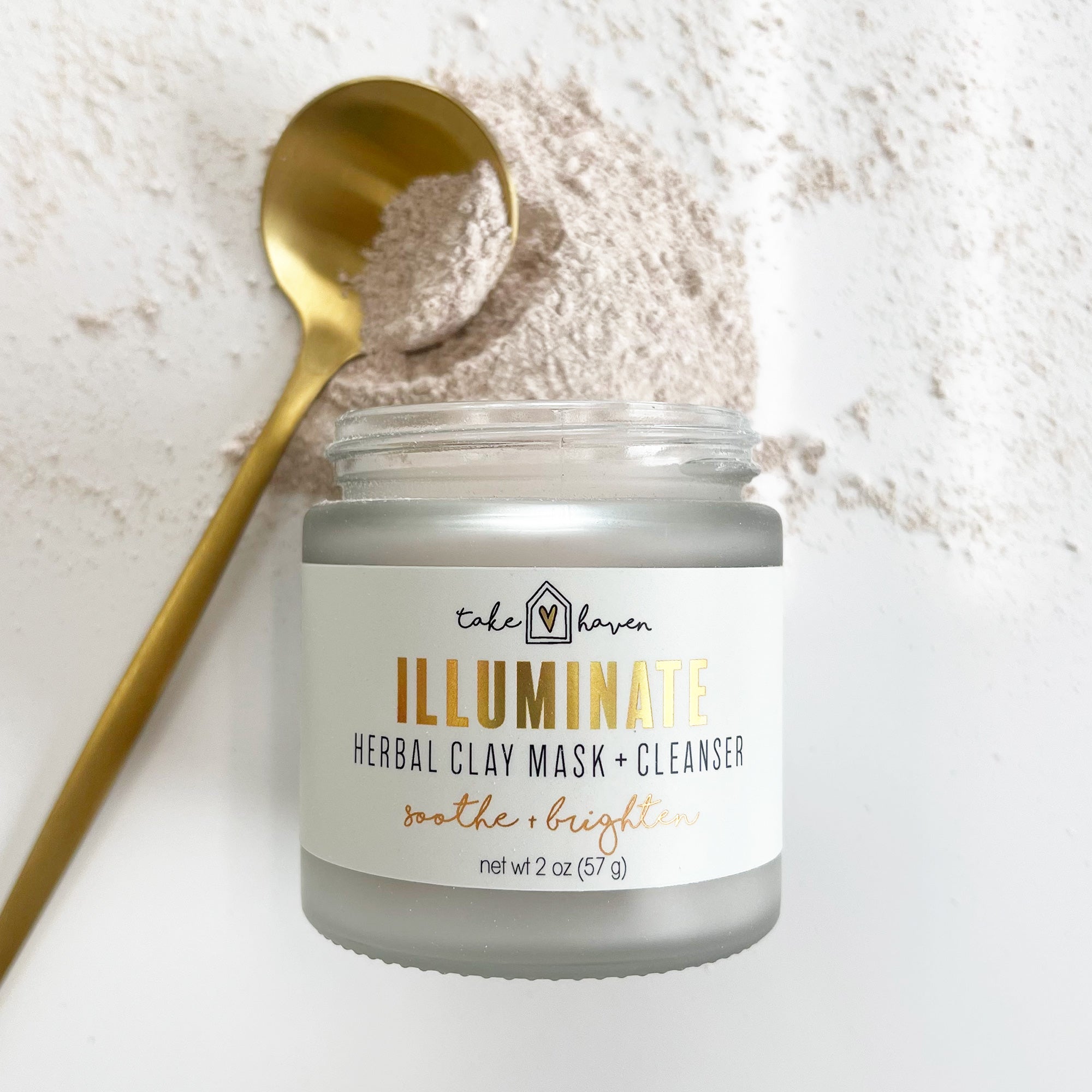 Illuminate Herbal Clay Cleanser + Mask