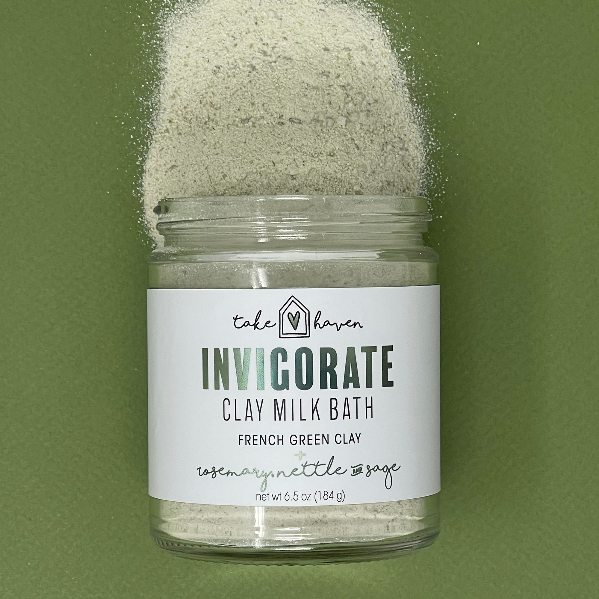 Invigorate Clay Milk Bath