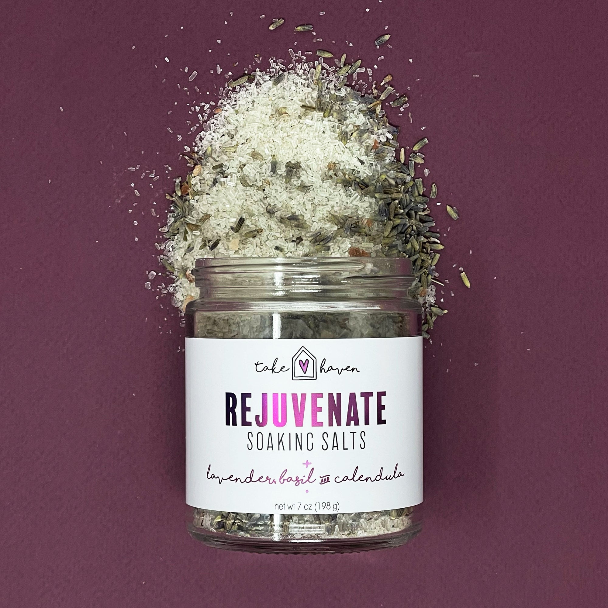 Rejuvenate: Lavender + Herb Bath Soaking Salts