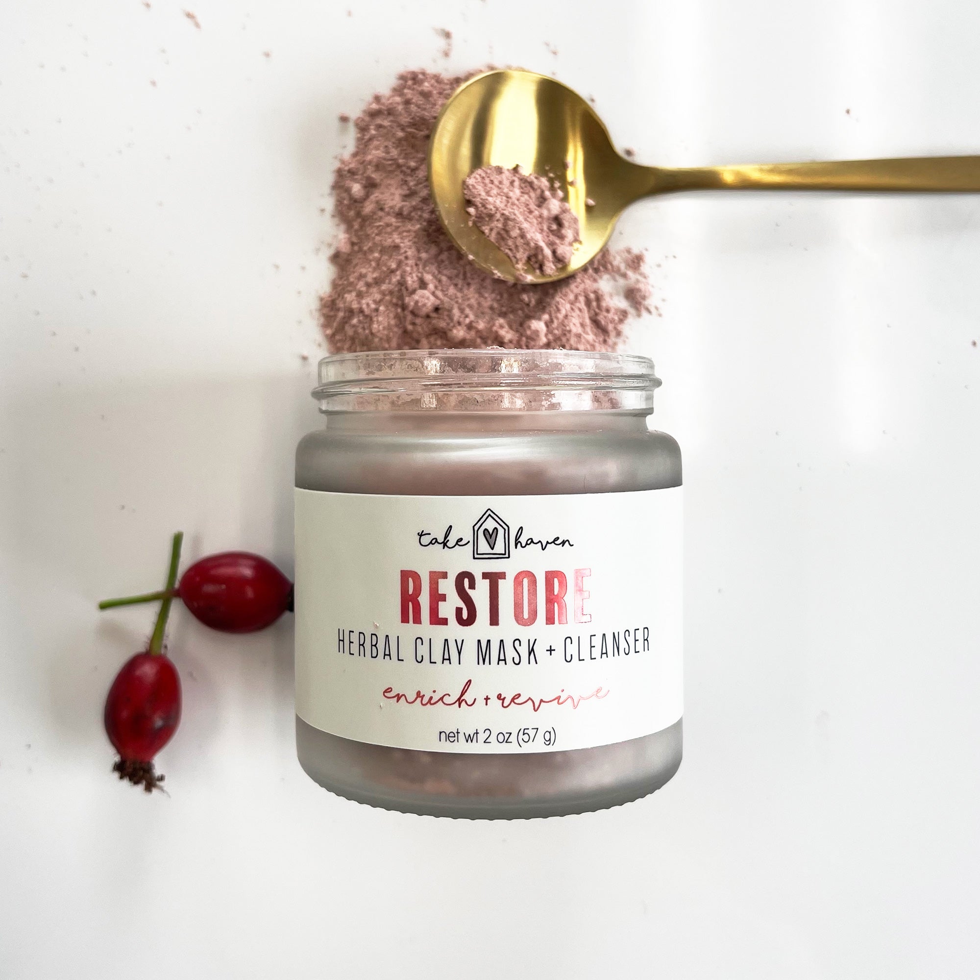 Restore Herbal Clay Cleanser + Mask