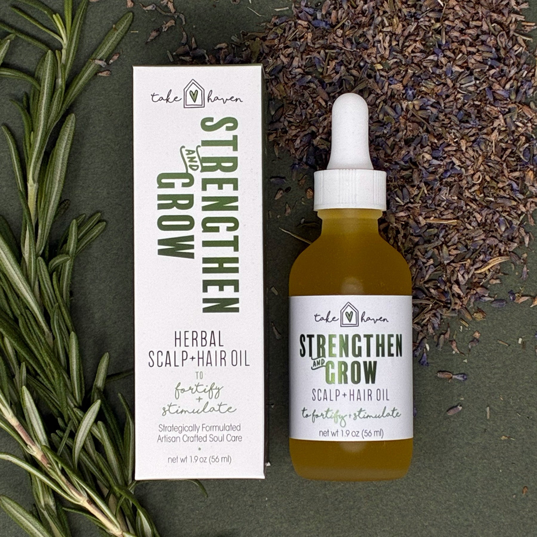 Strengthen & Grow Herbal Hair Oil