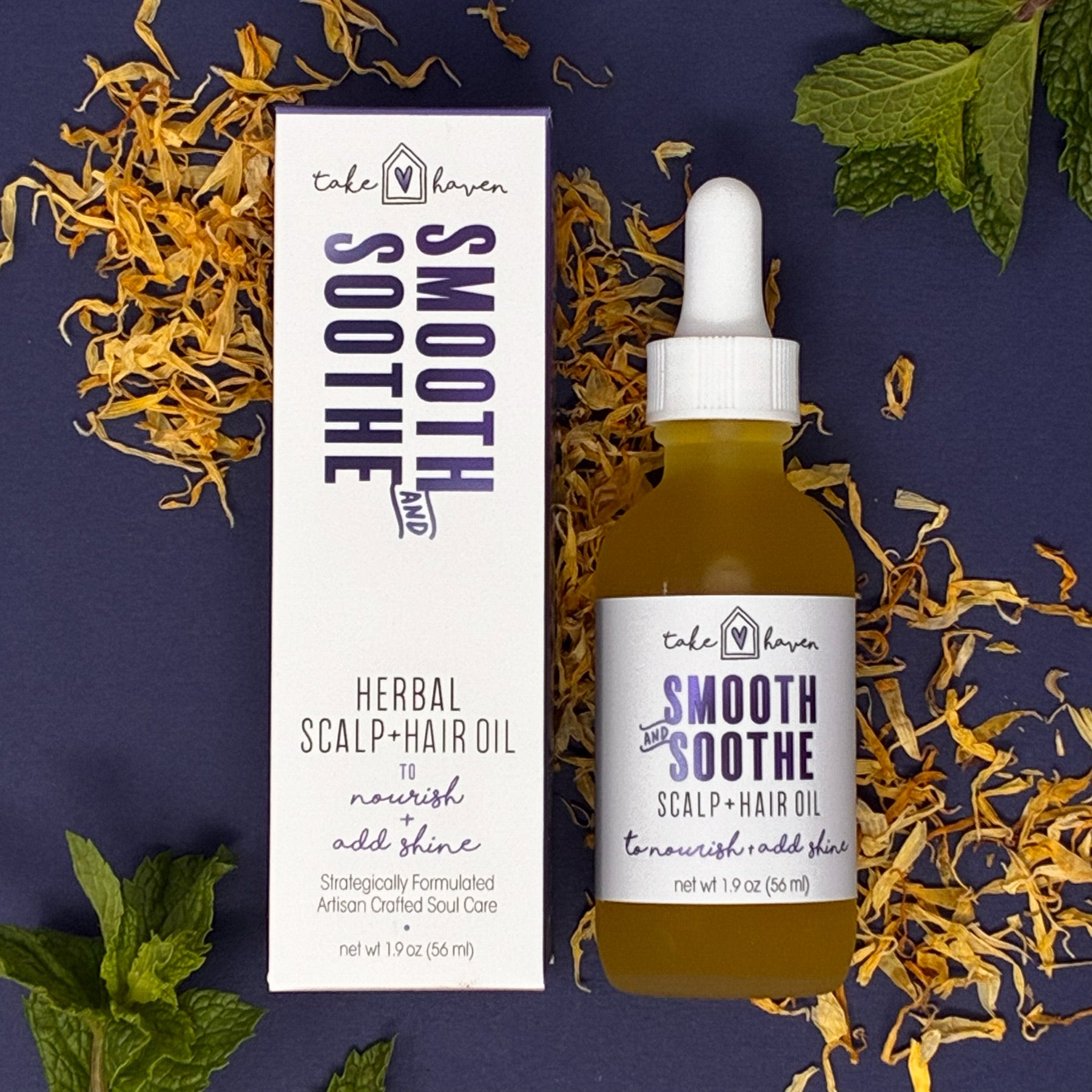 Smooth & Soothe Herbal Hair Oil