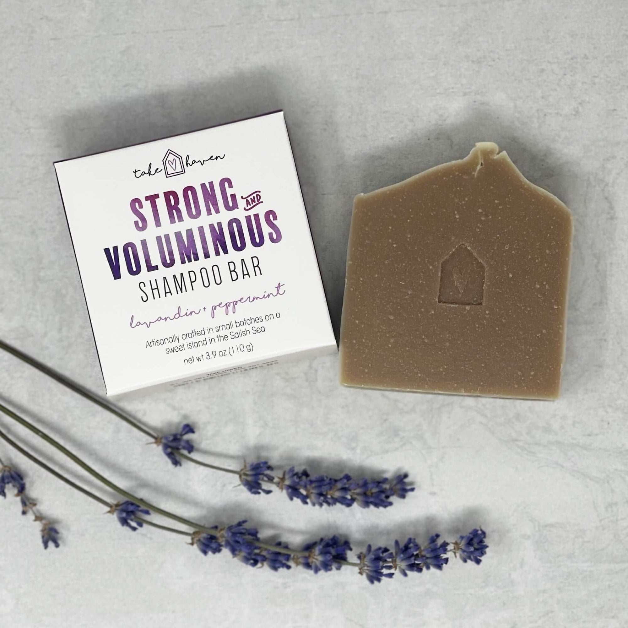 Strong + Voluminous Herbal Shampoo Bar