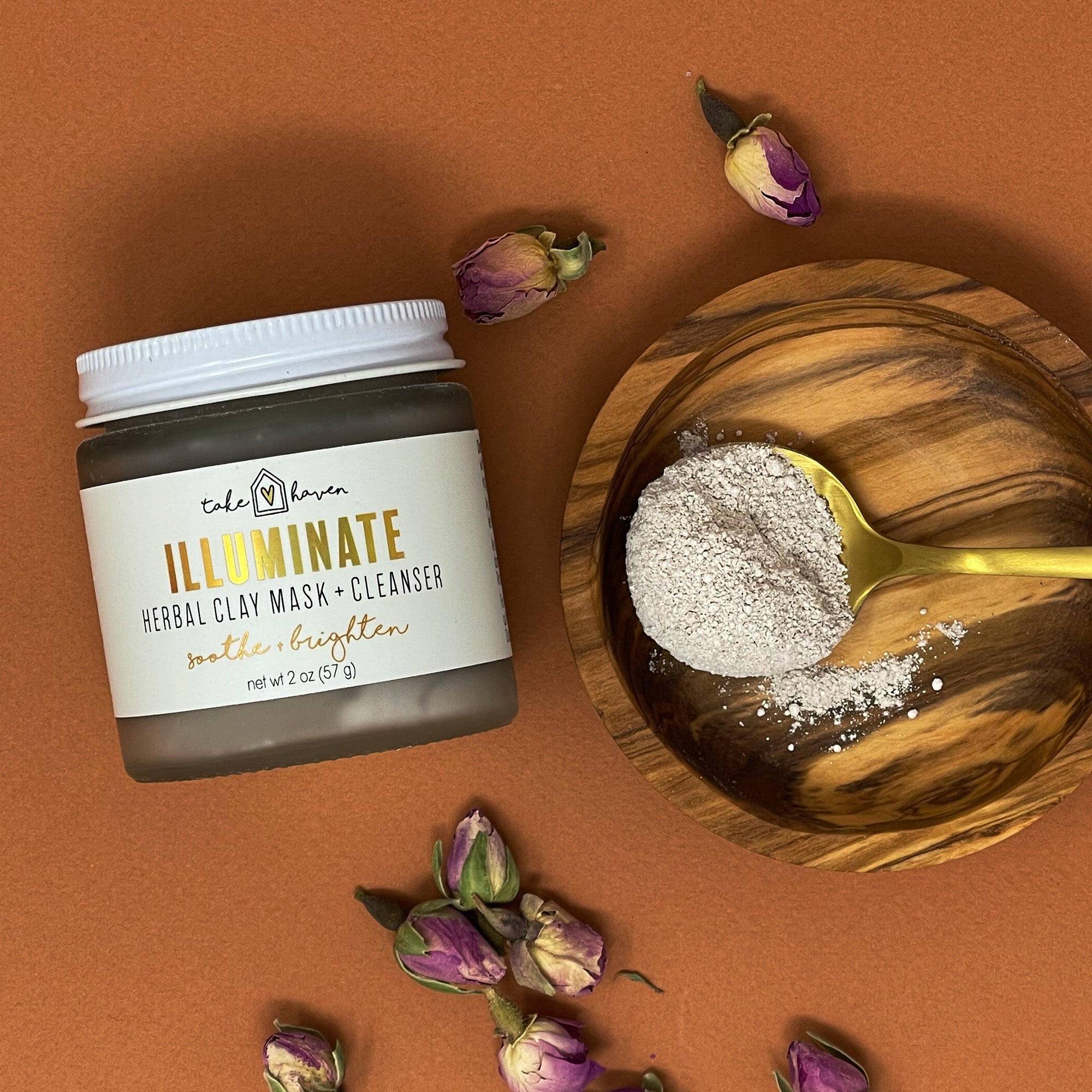 Illuminate Herbal Clay Cleanser + Mask