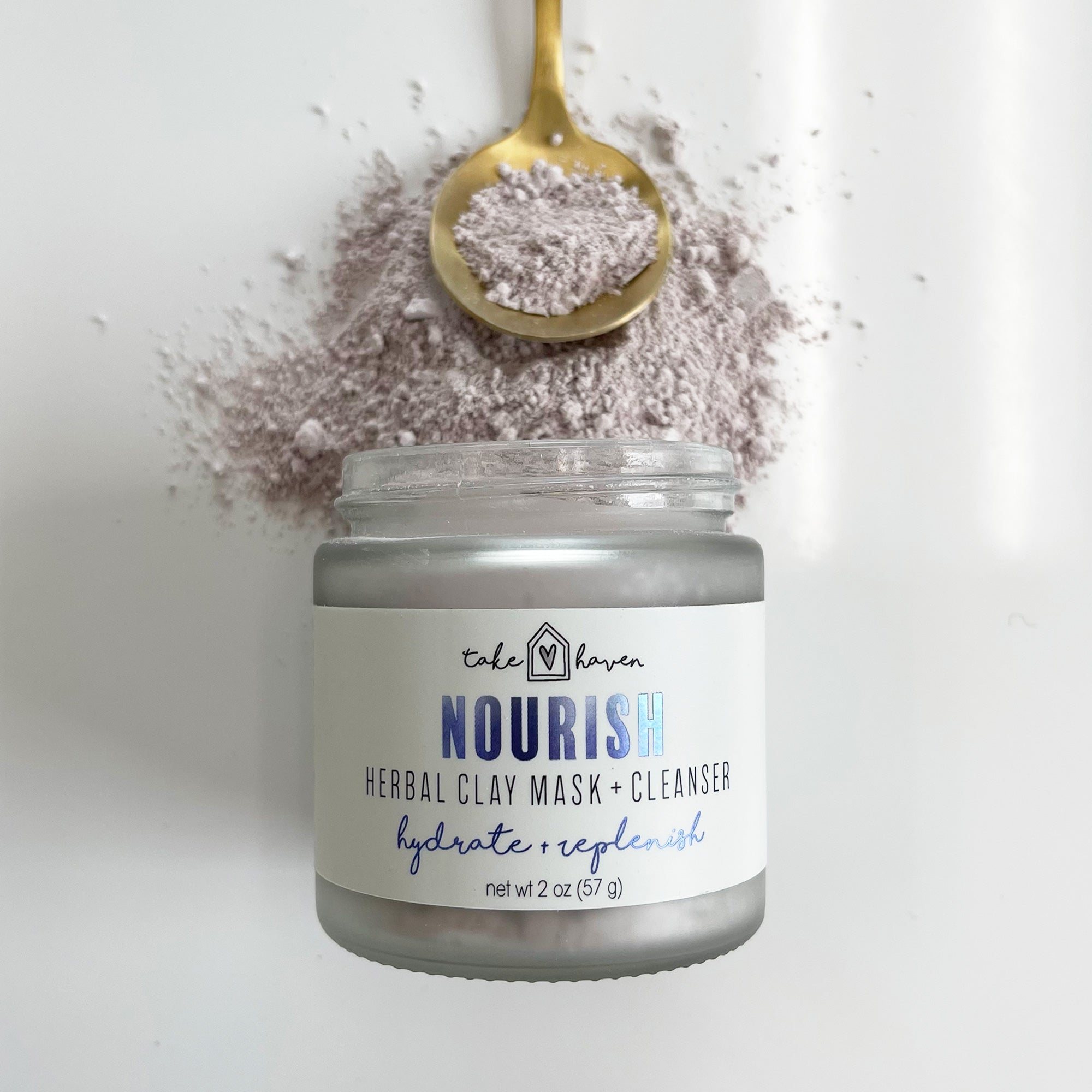 Nourish Herbal Clay Cleanser + Mask