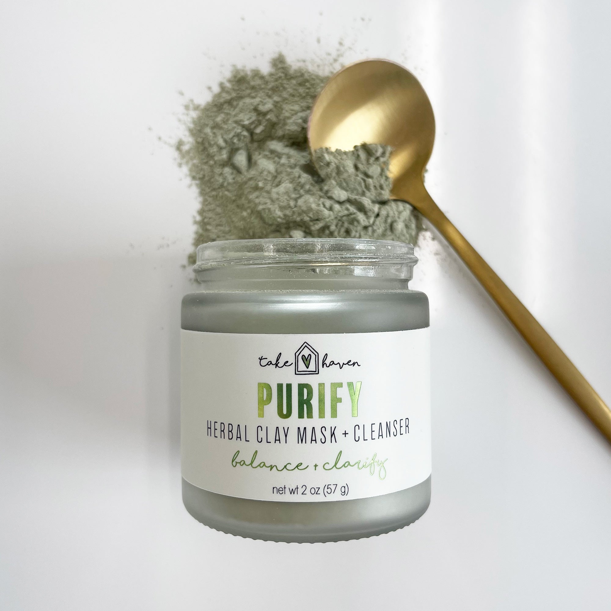 Purify Herbal Clay Mask + Cleanser